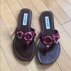 Fuschia Steve Madden sandals